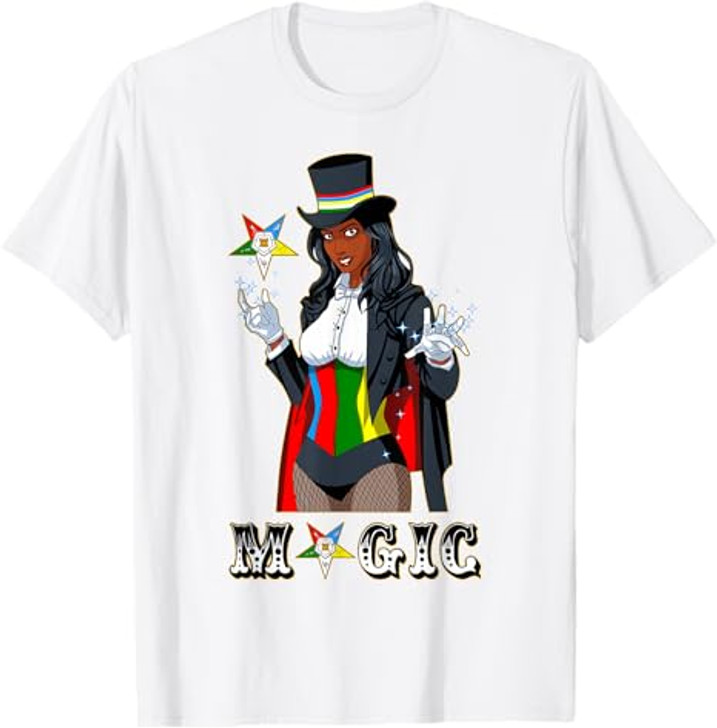 OES Magic Sisters Beautiful Lady Order of the Eastern Star T-Shirt