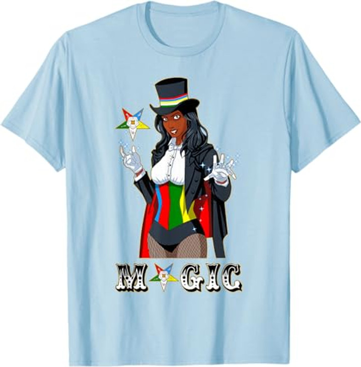 OES Magic Sisters Beautiful Lady Order of the Eastern Star T-Shirt