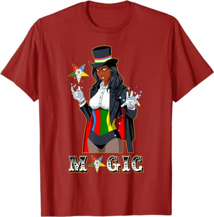 OES Magic Sisters Beautiful Lady Order of the Eastern Star T-Shirt