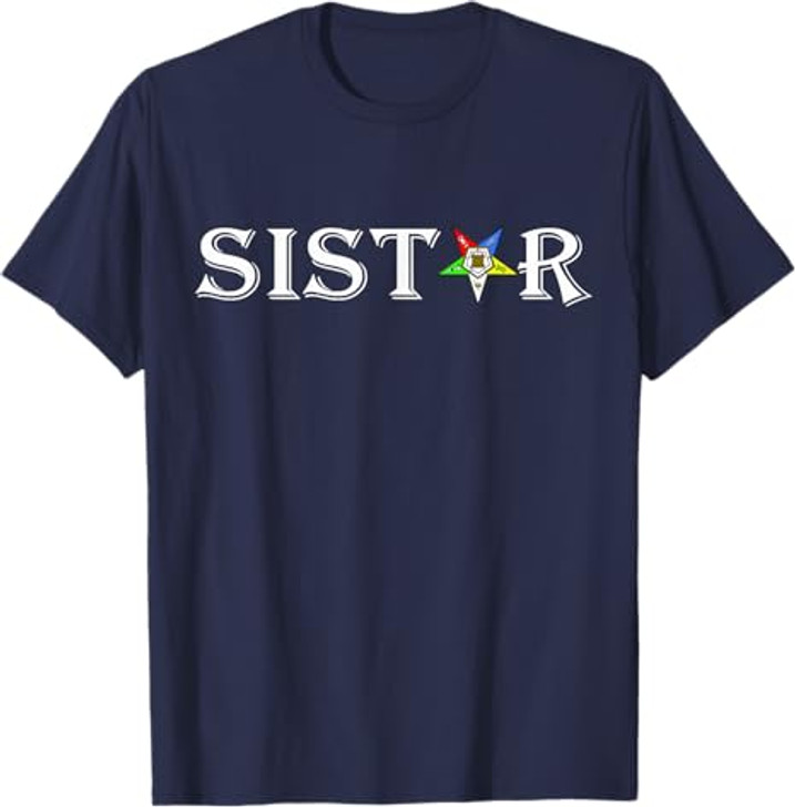 OES Sistar Sister of the Eastern Star Emblem Thanksgiving T-Shirt