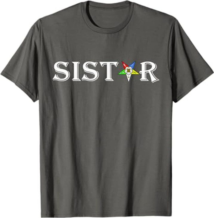 OES Sistar Sister of the Eastern Star Emblem Thanksgiving T-Shirt