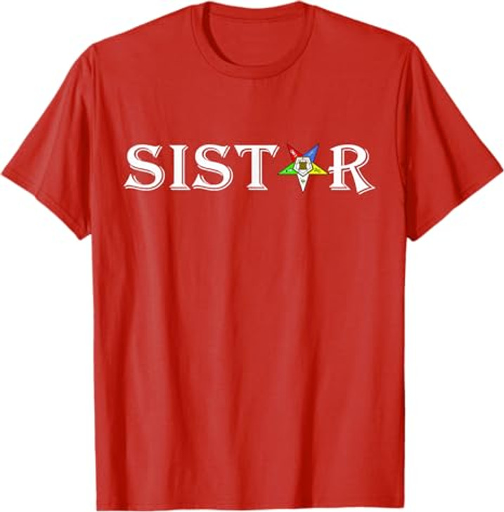 OES Sistar Sister of the Eastern Star Emblem Thanksgiving T-Shirt