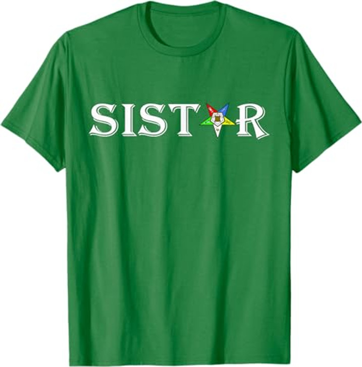 OES Sistar Sister of the Eastern Star Emblem Thanksgiving T-Shirt