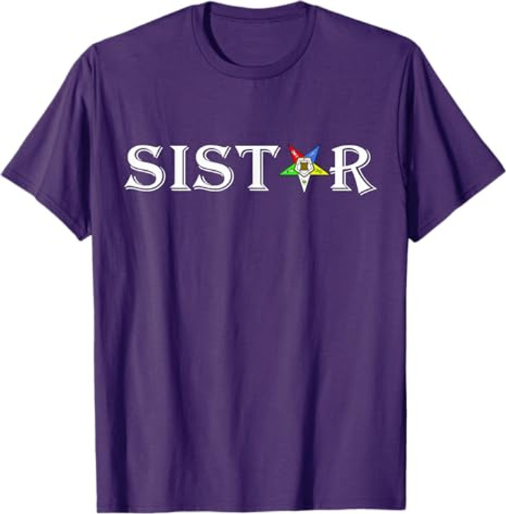 OES Sistar Sister of the Eastern Star Emblem Thanksgiving T-Shirt