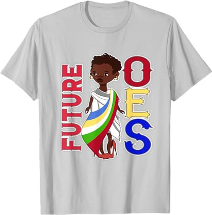 Order Of The Eastern Star Future OES Ring Sisters of Color T-Shirt