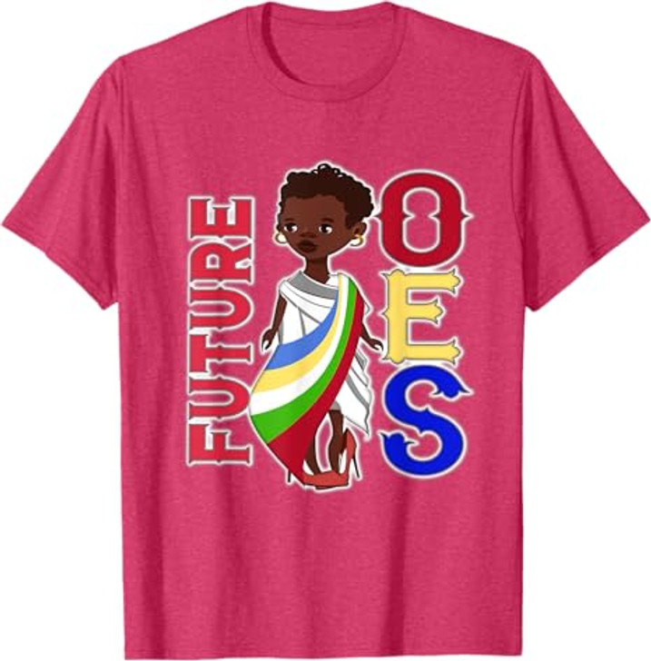 Order Of The Eastern Star Future OES Ring Sisters of Color T-Shirt