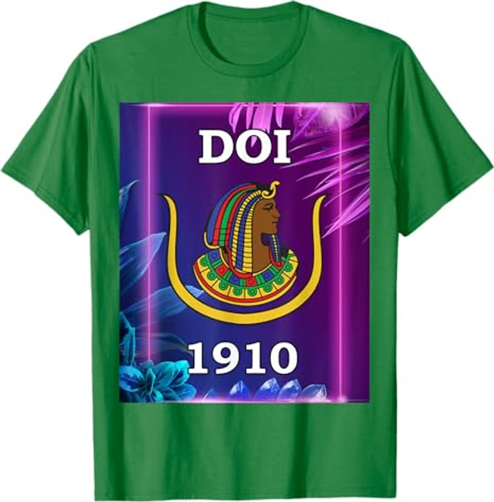 Daughters of Isis DOI 1910 PHA OES Prince Hall Purple Style T-Shirt