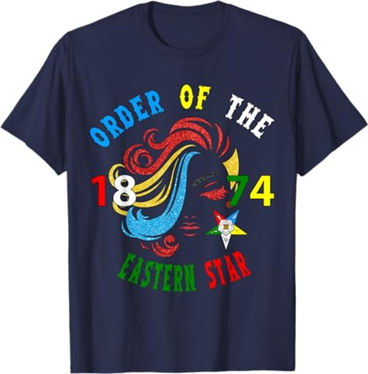 OES 1874 Sister Lady Hair Color of the Eastern Star T-Shirt