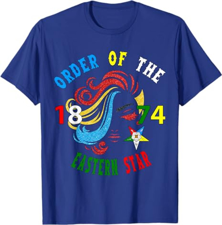 OES 1874 Sister Lady Hair Color of the Eastern Star T-Shirt