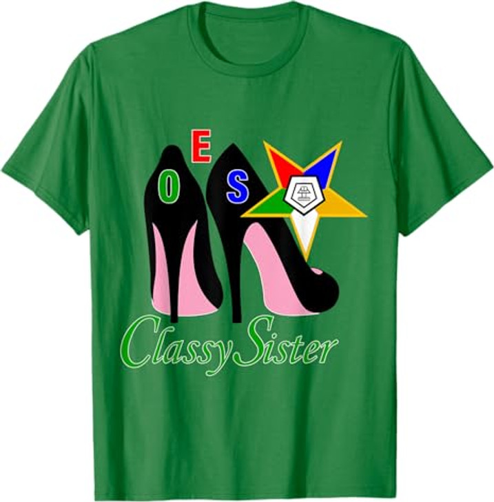 OES Classy Sister Platform The Eastern Star Mother's Day T-Shirt