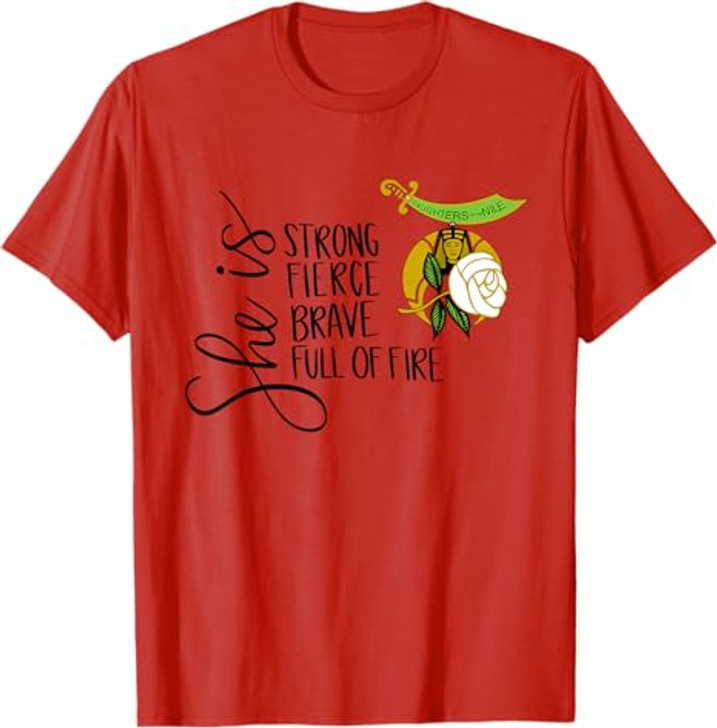 Daughters of the Nile OES Order Eastern Star She is Sister T-Shirt