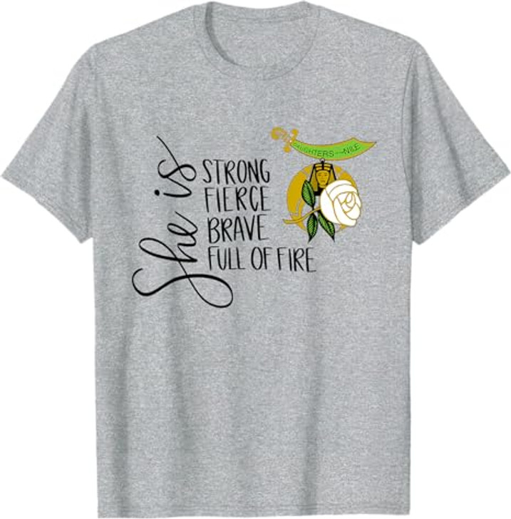 Daughters of the Nile OES Order Eastern Star She is Sister T-Shirt