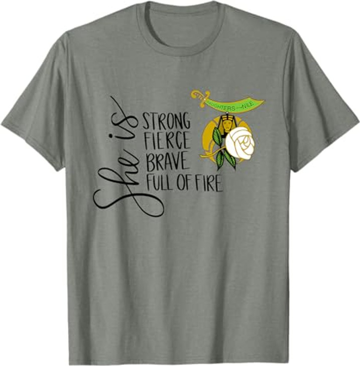 Daughters of the Nile OES Order Eastern Star She is Sister T-Shirt