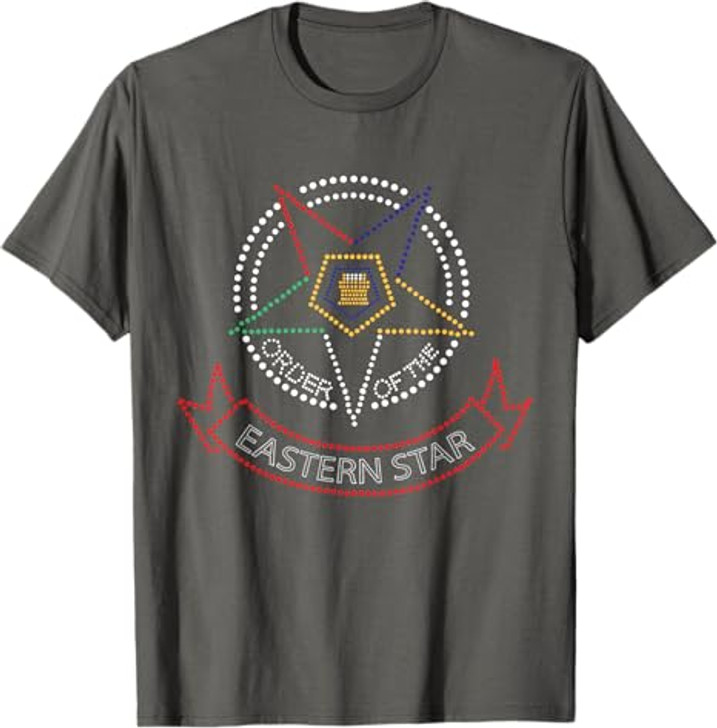 OES Star Symbol Order the Eastern Star Parents Christmas T-Shirt