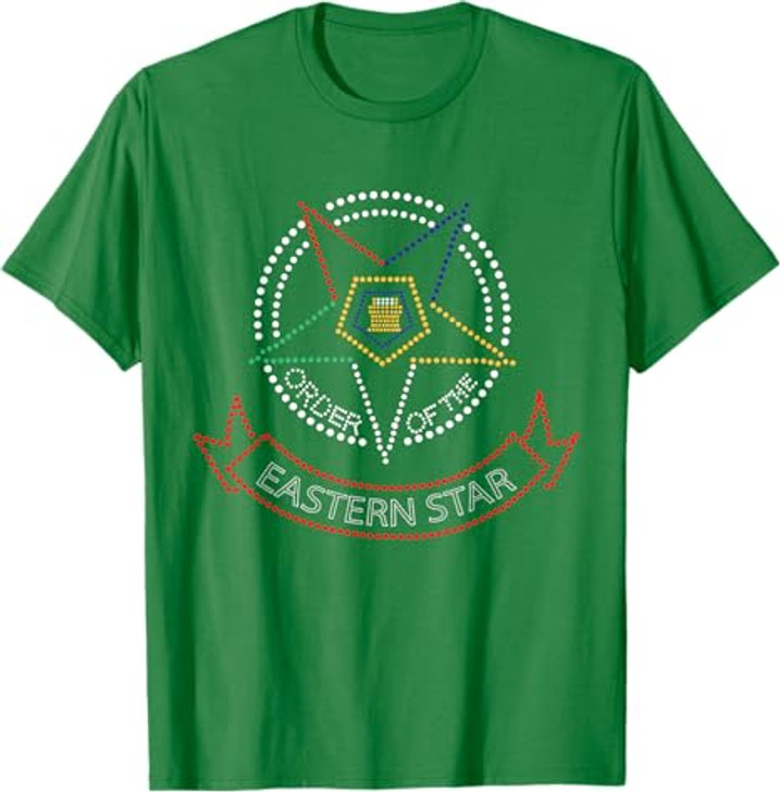 OES Star Symbol Order the Eastern Star Parents Christmas T-Shirt