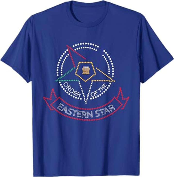 OES Star Symbol Order the Eastern Star Parents Christmas T-Shirt