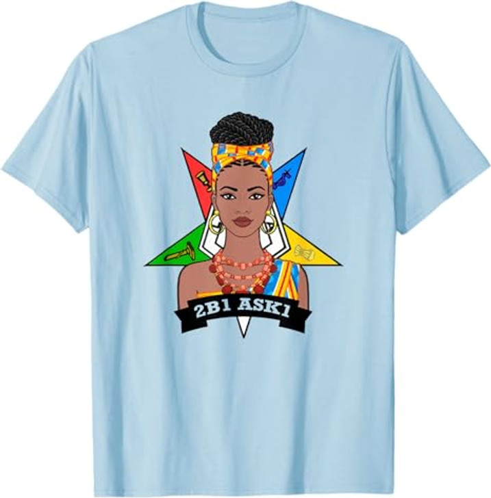 Order Of The Eastern Star OES 2B1 ASK1 Fatal Diva Freemason T-Shirt