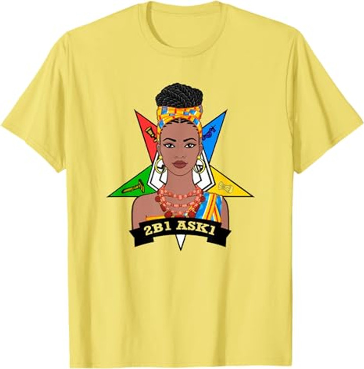 Order Of The Eastern Star OES 2B1 ASK1 Fatal Diva Freemason T-Shirt