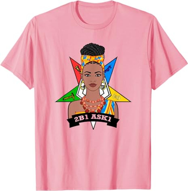 Order Of The Eastern Star OES 2B1 ASK1 Fatal Diva Freemason T-Shirt