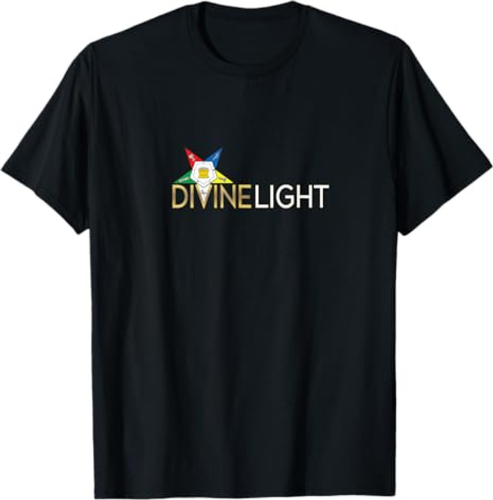 OES shirt for women - eastern star emblem - divine light