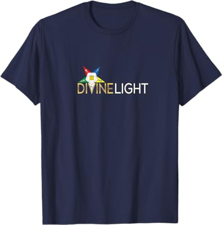 OES shirt for women - eastern star emblem - divine light