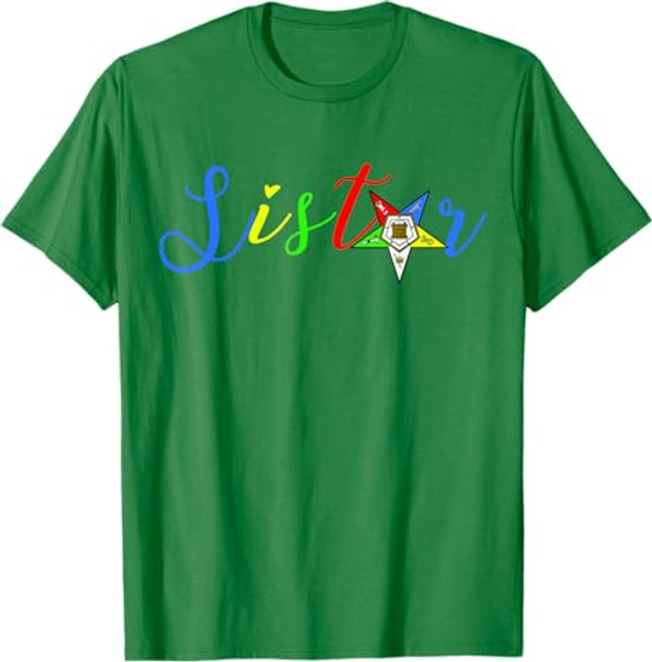 OES Sister Star Colors of the Eastern Star Thanksgiving T-Shirt