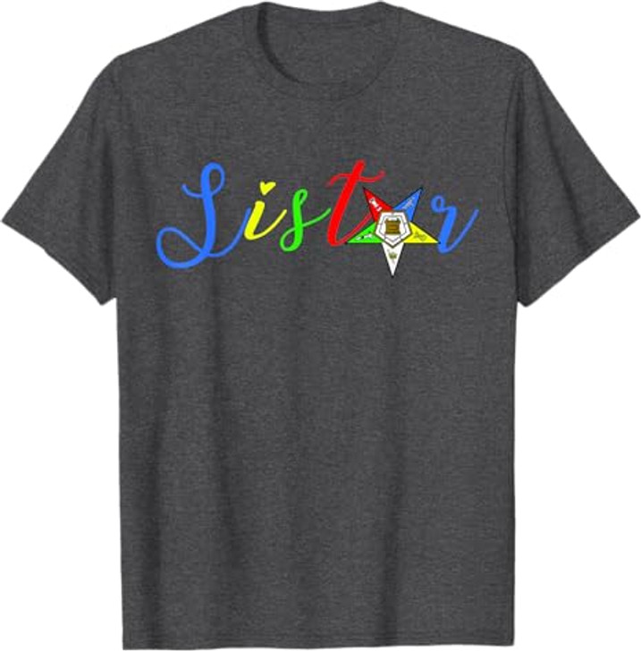 OES Sister Star Colors of the Eastern Star Thanksgiving T-Shirt