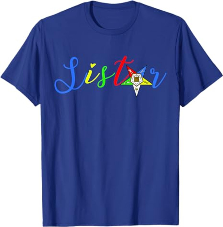 OES Sister Star Colors of the Eastern Star Thanksgiving T-Shirt