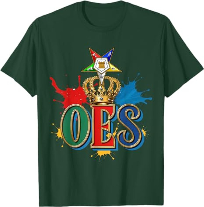 OES Queen Sisters Beautiful Crown Order of the Eastern Star T-Shirt