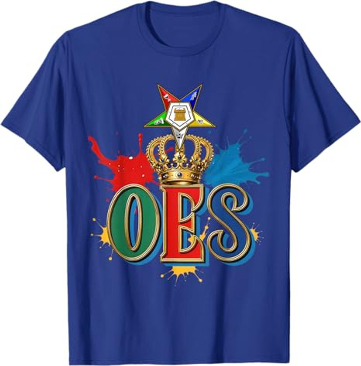 OES Queen Sisters Beautiful Crown Order of the Eastern Star T-Shirt