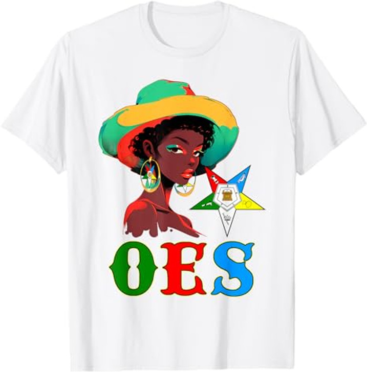OES Black Sister Floppy Hat & Eastern Star Equality T-Shirt