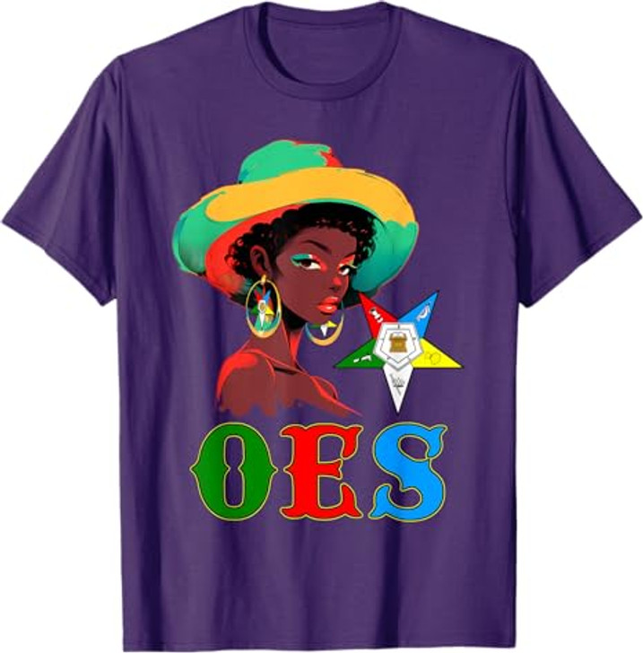 OES Black Sister Floppy Hat & Eastern Star Equality T-Shirt