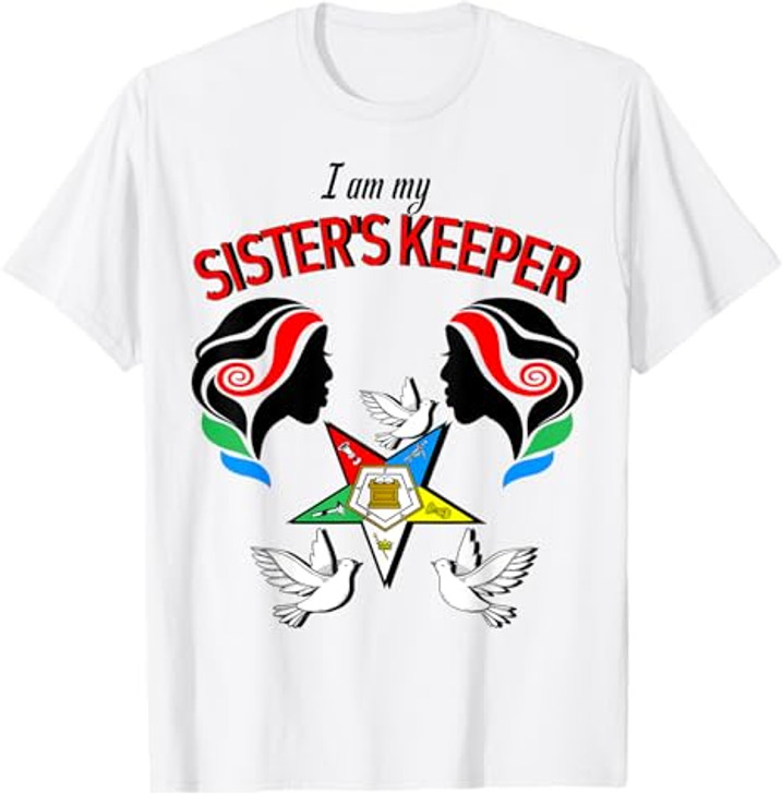 Order Of The Eastern Star OES Ring Diva My Sister's Keeper T-Shirt