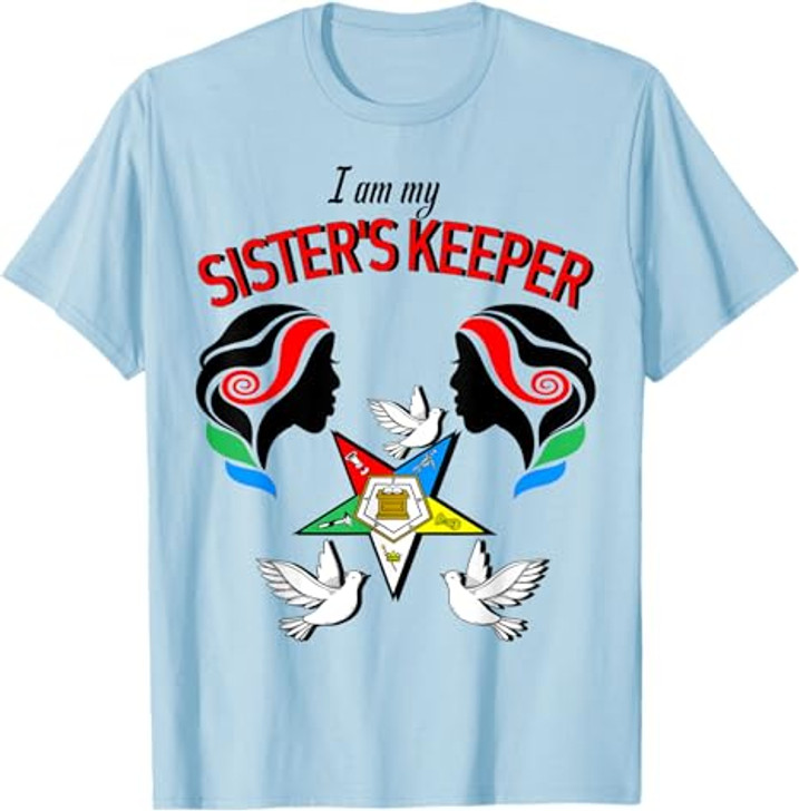 Order Of The Eastern Star OES Ring Diva My Sister's Keeper T-Shirt