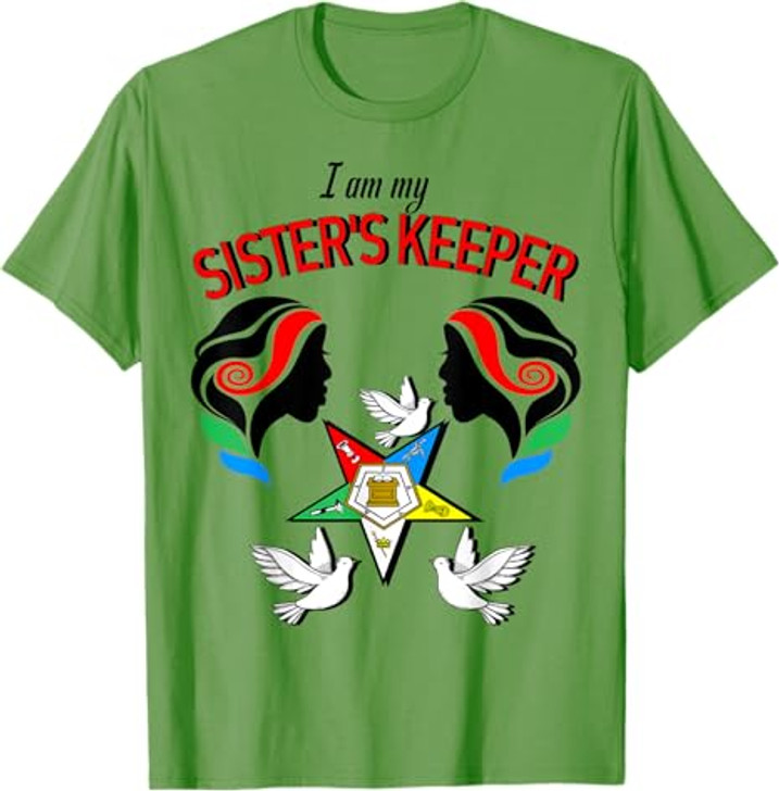 Order Of The Eastern Star OES Ring Diva My Sister's Keeper T-Shirt