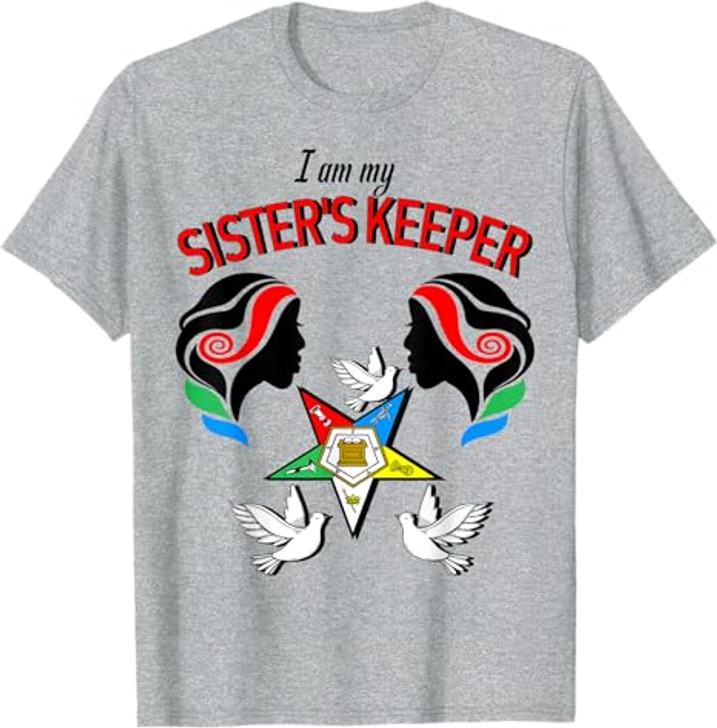 Order Of The Eastern Star OES Ring Diva My Sister's Keeper T-Shirt