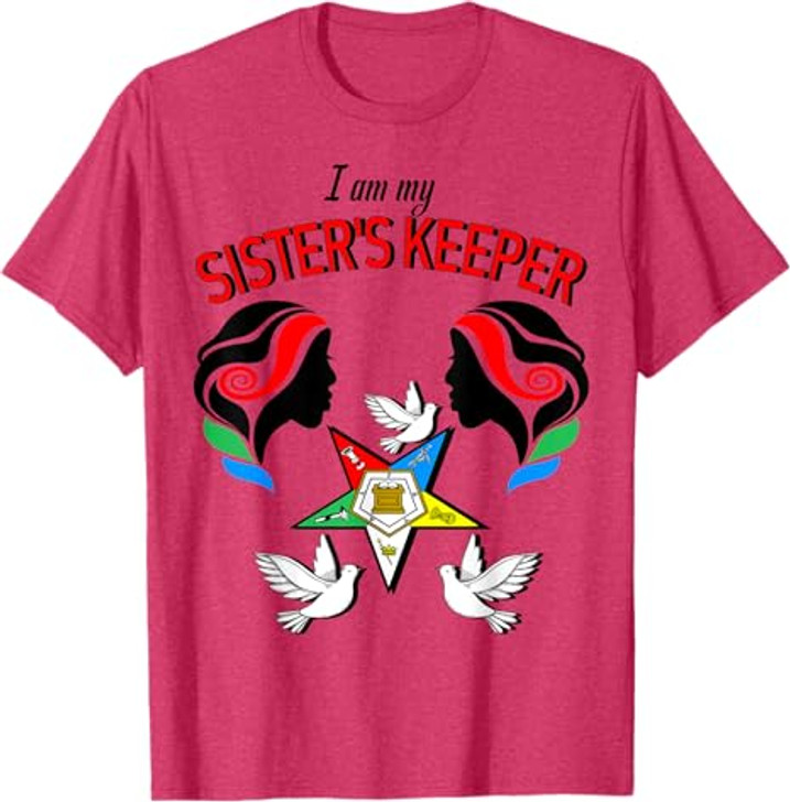 Order Of The Eastern Star OES Ring Diva My Sister's Keeper T-Shirt