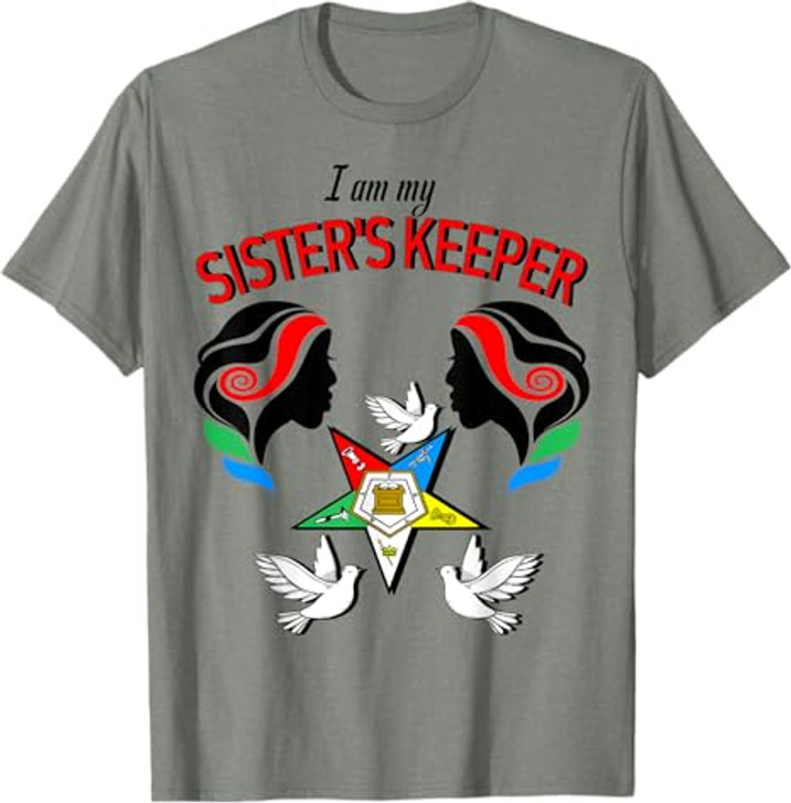 Order Of The Eastern Star OES Ring Diva My Sister's Keeper T-Shirt