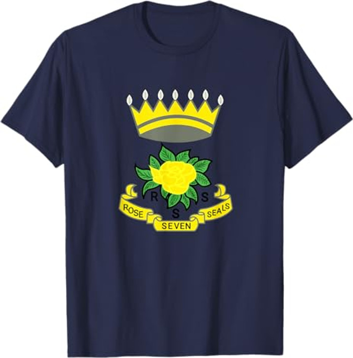Roses of Seven Seals Supreme Excellent College OES RSS T-Shirt