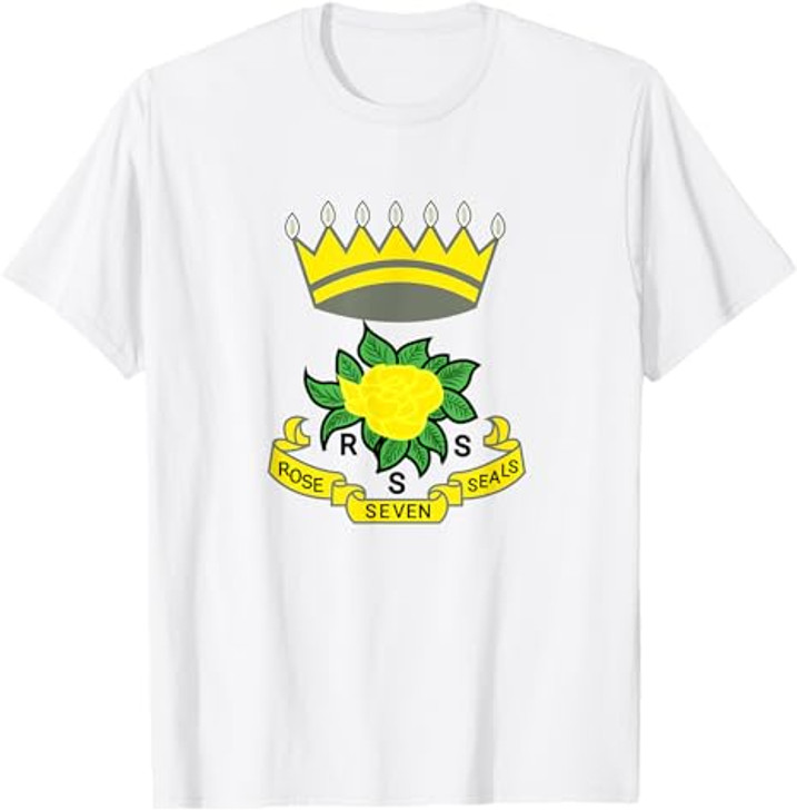 Roses of Seven Seals Supreme Excellent College OES RSS T-Shirt