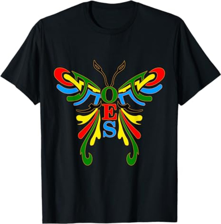 OES Butterfly Color of the Eastern Star Christmas T-Shirt