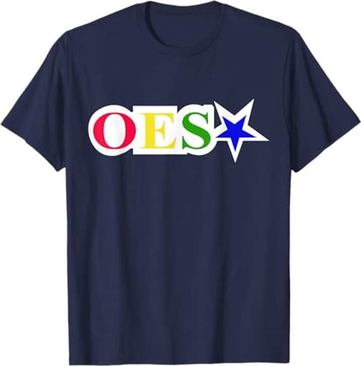 OES Words Star Color Order of The Eastern Star Thanksgiving T-Shirt