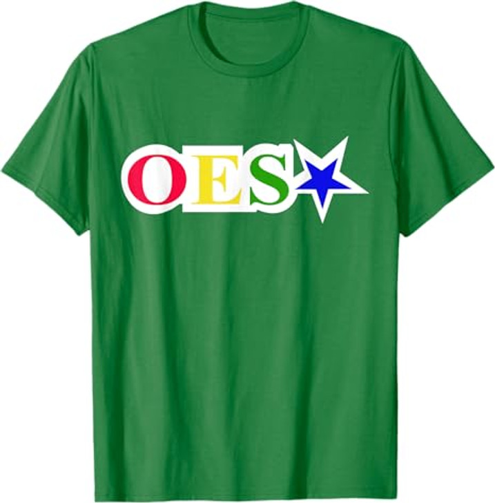 OES Words Star Color Order of The Eastern Star Thanksgiving T-Shirt