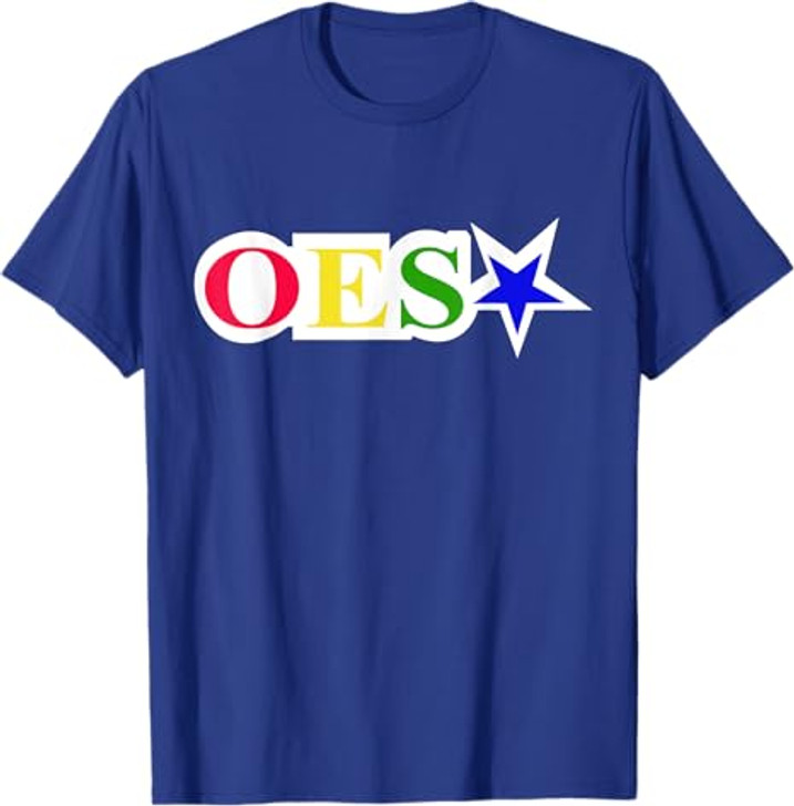 OES Words Star Color Order of The Eastern Star Thanksgiving T-Shirt