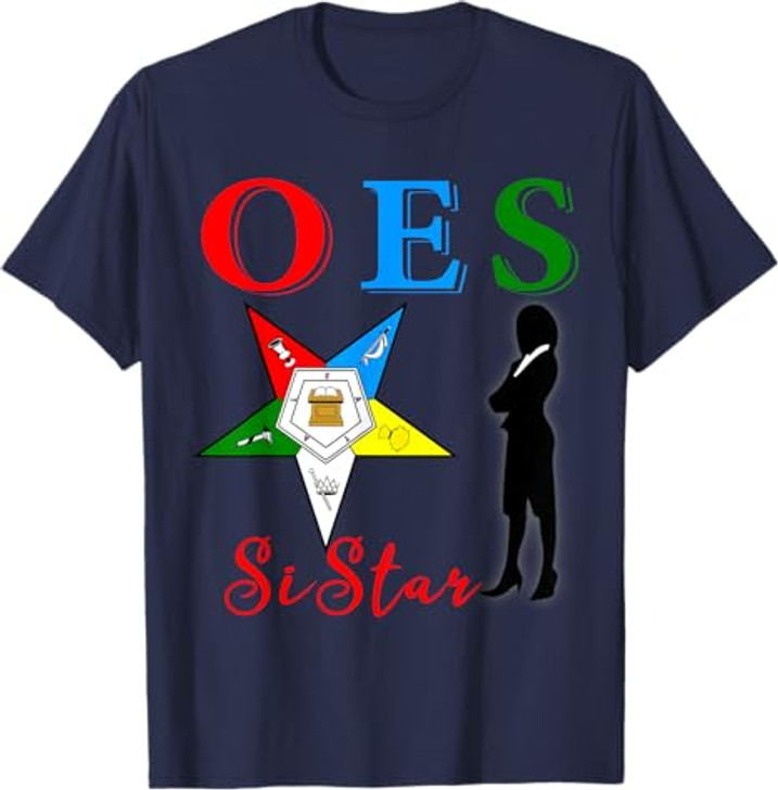 OES Sistar Sister Order of the Eastern Star Parents' Day T-Shirt