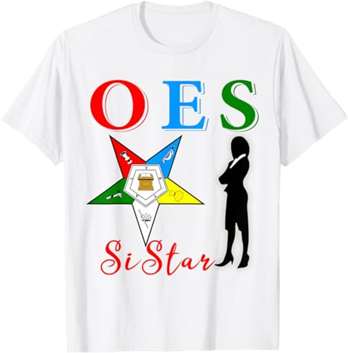 OES Sistar Sister Order of the Eastern Star Parents' Day T-Shirt
