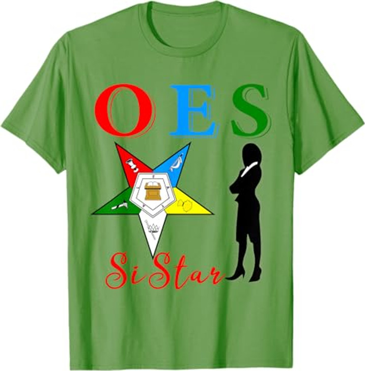 OES Sistar Sister Order of the Eastern Star Parents' Day T-Shirt