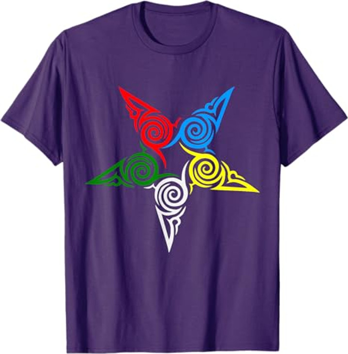 OES Star Symbol Labyrinth of the Eastern Star Parents' Day T-Shirt