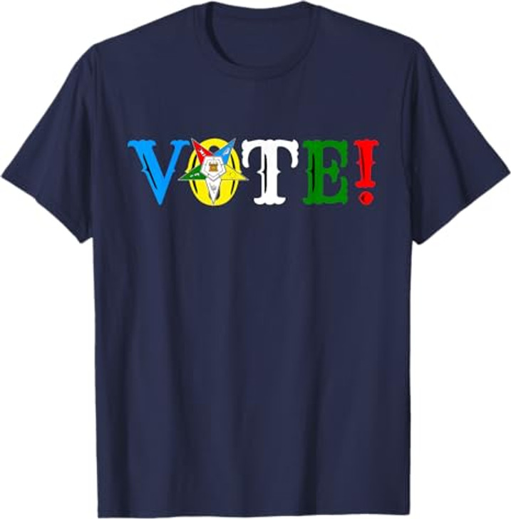 OES VOTE Star Sisters Beautiful Order of the Eastern Star T-Shirt