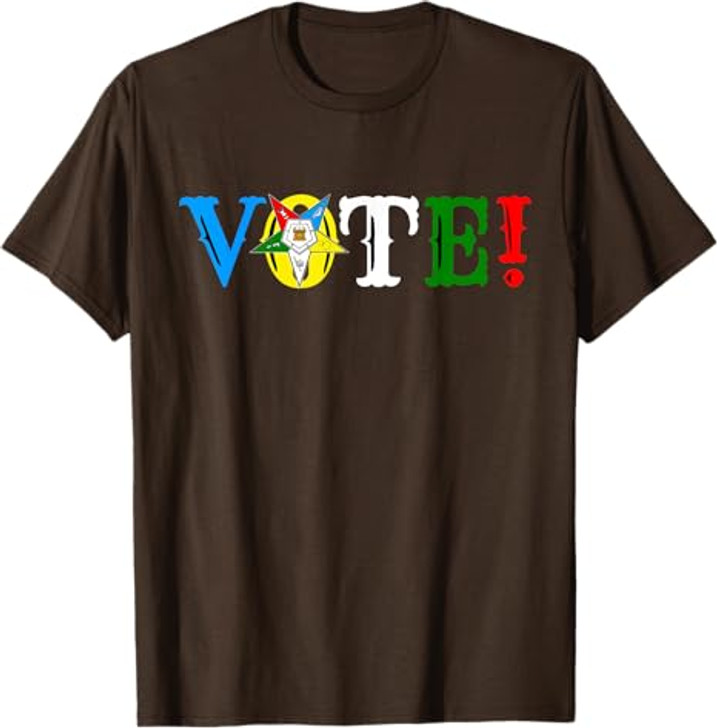 OES VOTE Star Sisters Beautiful Order of the Eastern Star T-Shirt